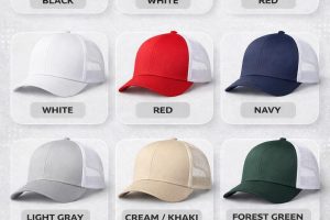 Jasa Bikin Topi Satuan & Bordir Custom – Desain Bebas, Hasil Premium!