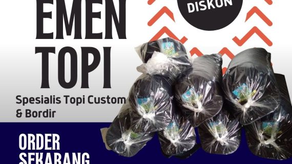 Pabrik Topi Custom Anniversary