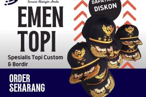 Jasa Topi Custom Seminar