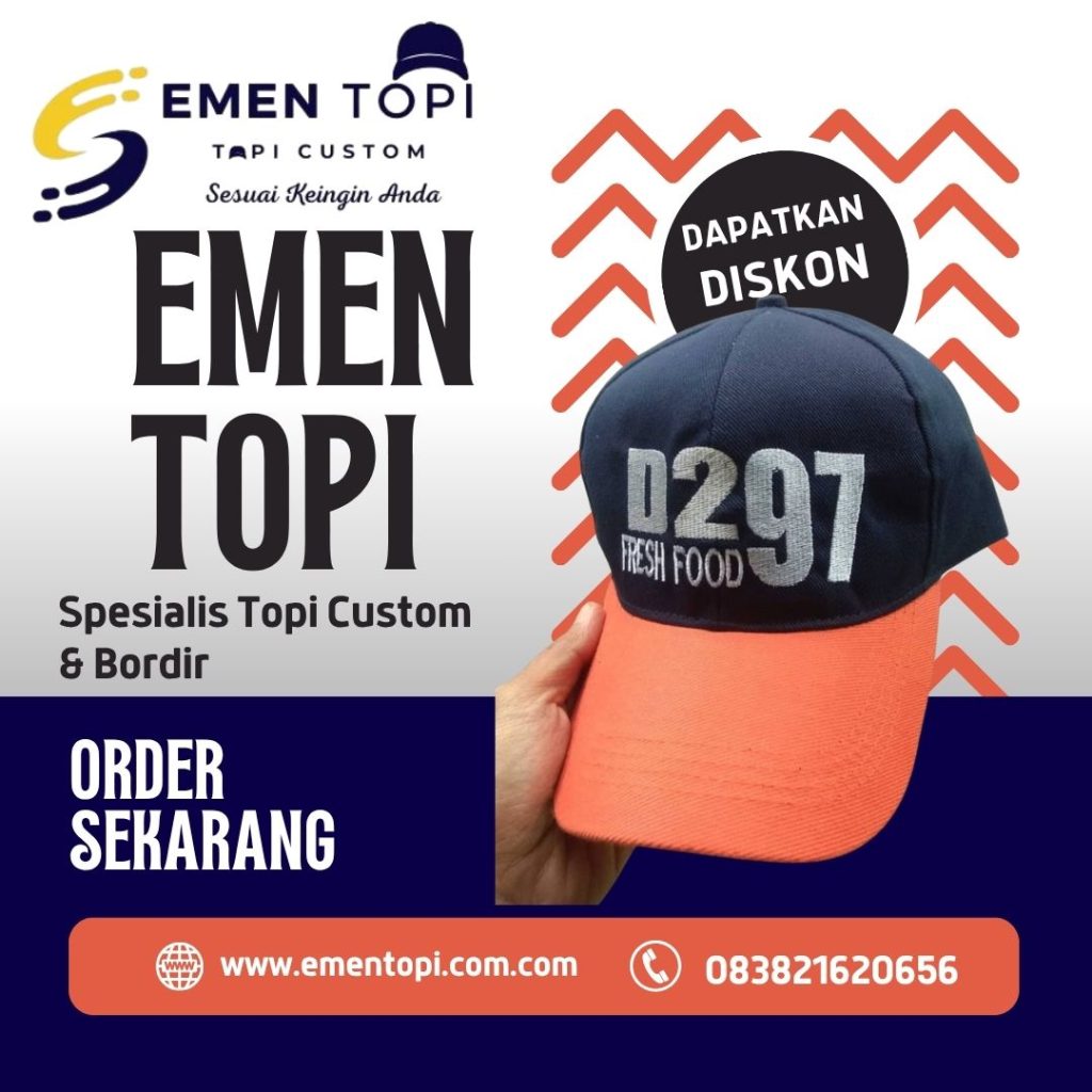 Grosir Topi Custom Promosi Brand