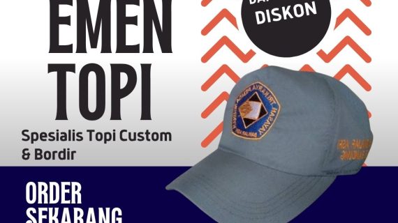 Produsen Topi Custom Promosi Brand