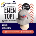 Produsen Topi Custom Murah