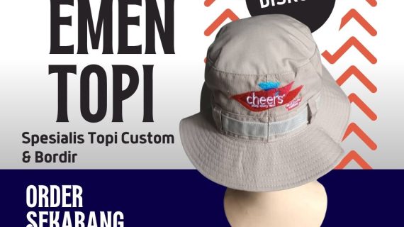 Produsen Topi Custom Murah