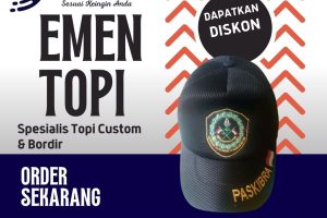 Grosir Topi Custom Perusahaan