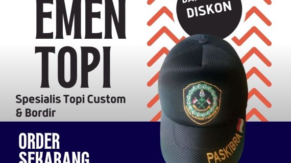 Grosir Topi Custom Perusahaan